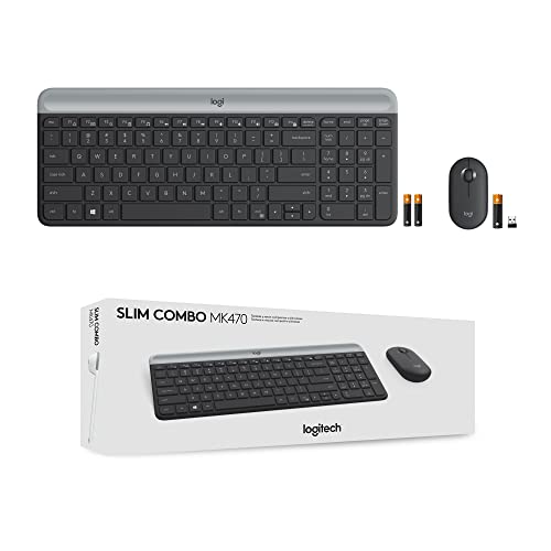Logitech MK470 Slim Wireless Keyboard & Mouse