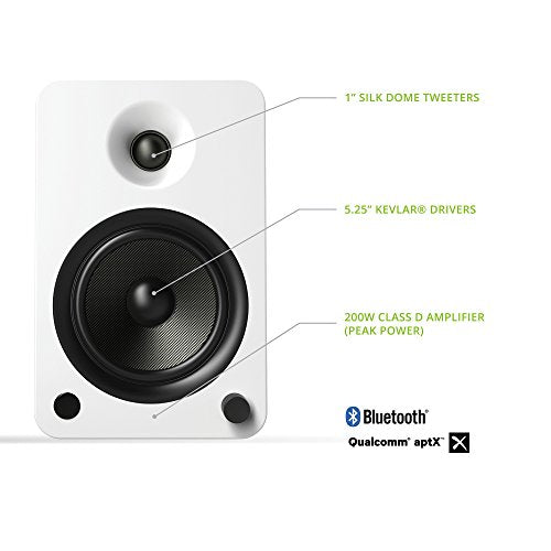 Kanto YU6 Bluetooth Powered Bookshelf Speakers