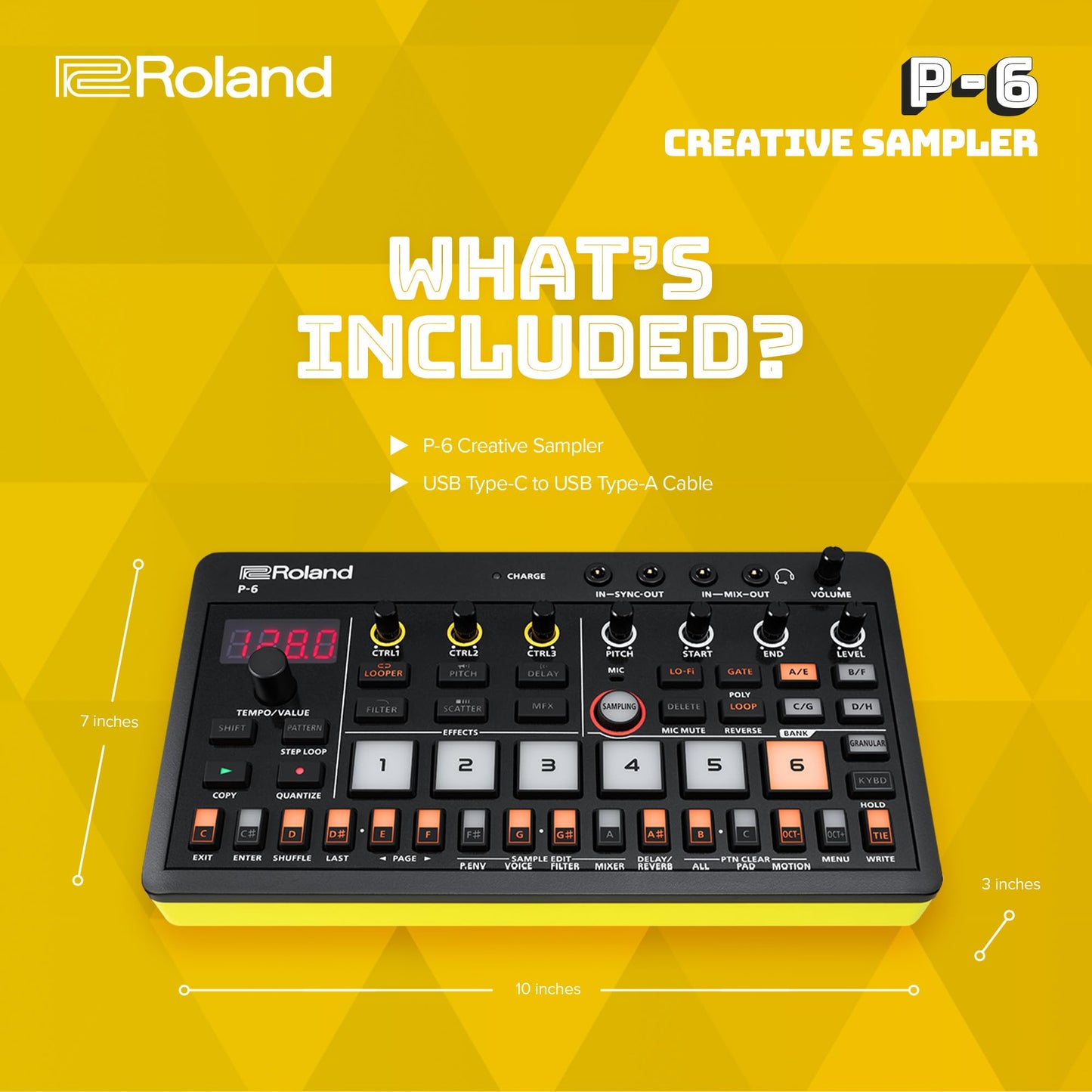 Roland AIRA Compact P-6 創意取樣器