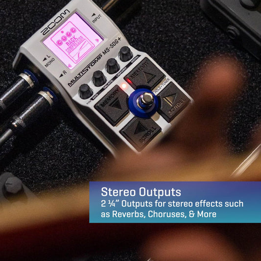 Zoom MS-50G+ MultiStomp