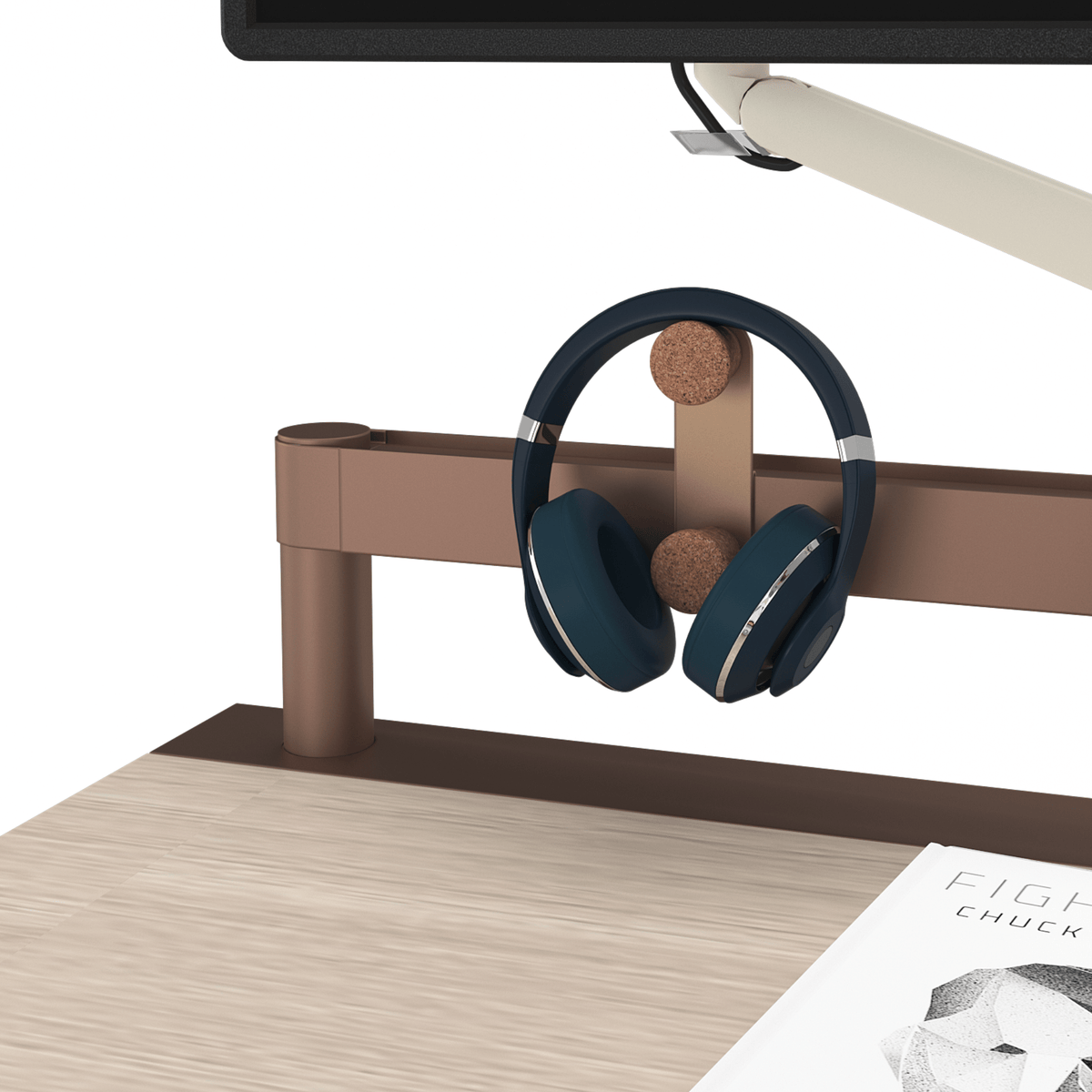 Steelcase LexCo Desk - Headphone Organizer