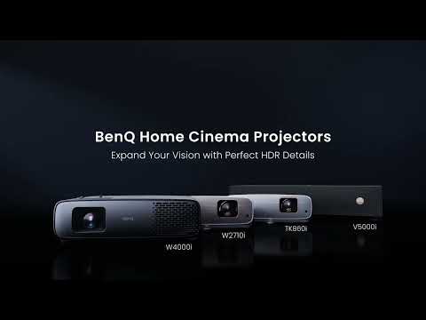 BenQ W4000i 4K HDR LED Smart Home Theater Projector
