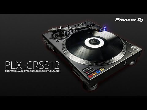 Pioneer DJ PLX-CRSS12 Hybrid Direct Drive Turntable with DVS
