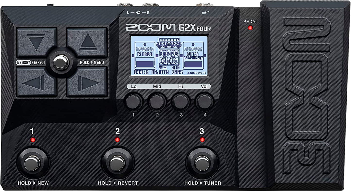 Zoom G2X Four Guitar Multi-Effects Processor
