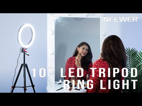 Neewer 10-inch Ring Light with Tripod