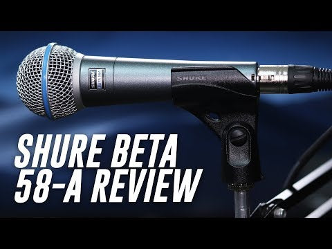 Shure Beta 58A Dynamic Vocal Microphone