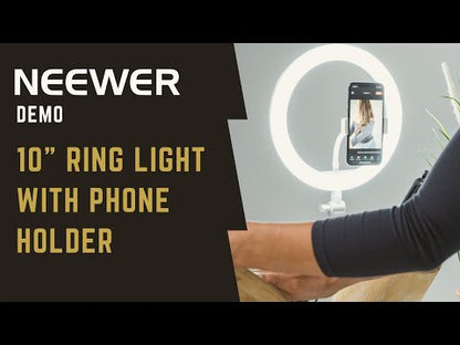 Neewer 10-inch Ring Light with Tripod