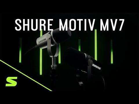 Shure MV7 Podcast Microphone