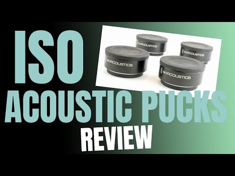 IsoAcoutics Iso-Puck Monitor Isolation Pads (Pack of 8)