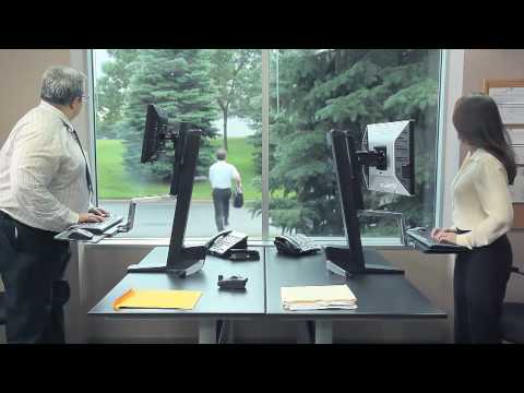 Ergotron WorkFit S Single-Monitor Standing Desk Converter