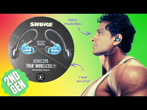 Shure AONIC 215 True Wireless Gen 2 Sound Isolating Earphones