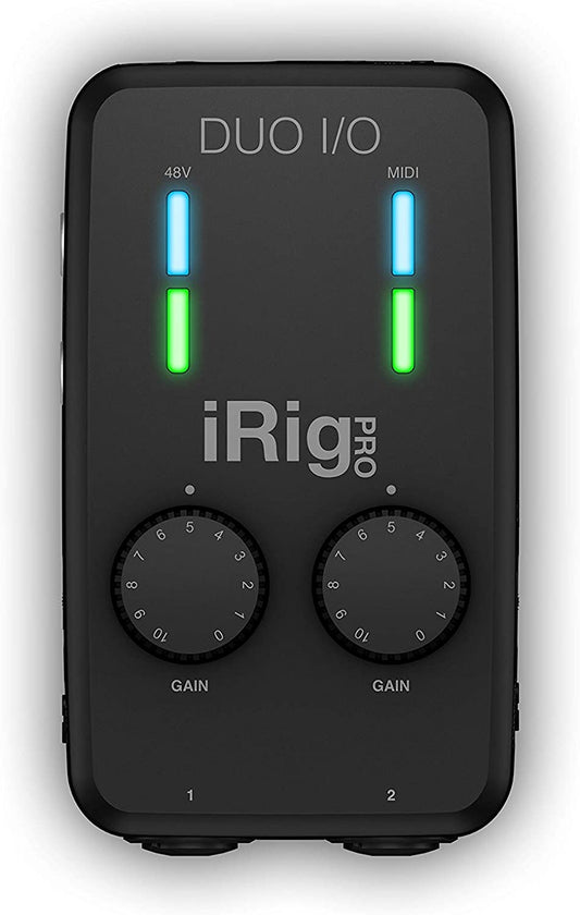 IK Multimedia iRig Pro Duo I/O Portable USB Audio Interface