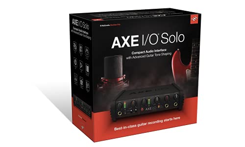 IK Multimedia AXE I/O Solo Interfaz de Audio USB 2X3