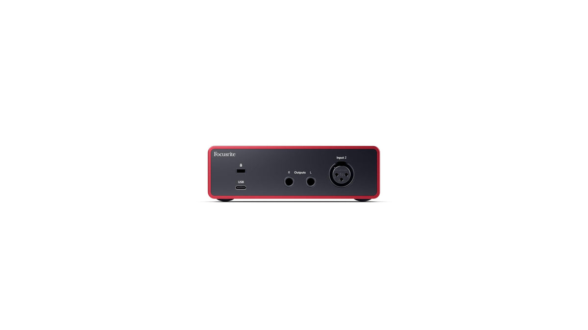 Focusrite Scarlett Solo 4th Gen USB-C Audio Interface