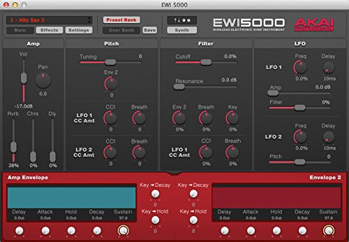 Wi Instruments Model E AKAI Professional EWI5000 Electronic Wind Instrument – Langya Tech