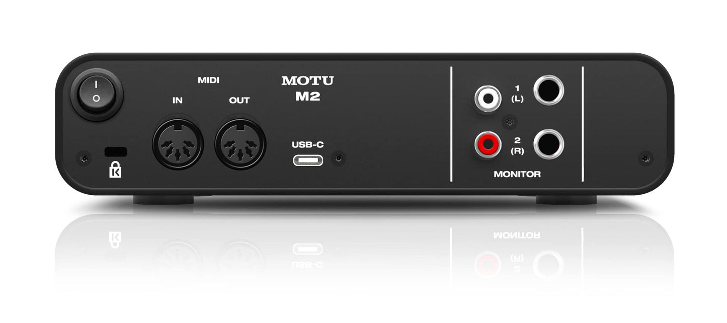 MOTU M2 USB-C Audio Interface