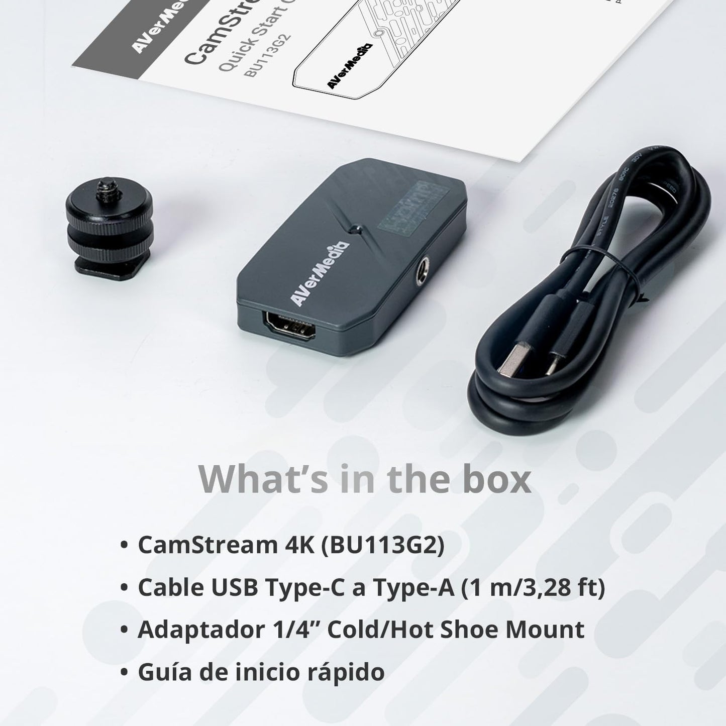 AVerMedia BU113G2 CamStream 4K Capture Card