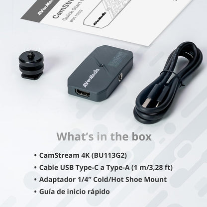 AVerMedia BU113G2 CamStream 4K Capture Card