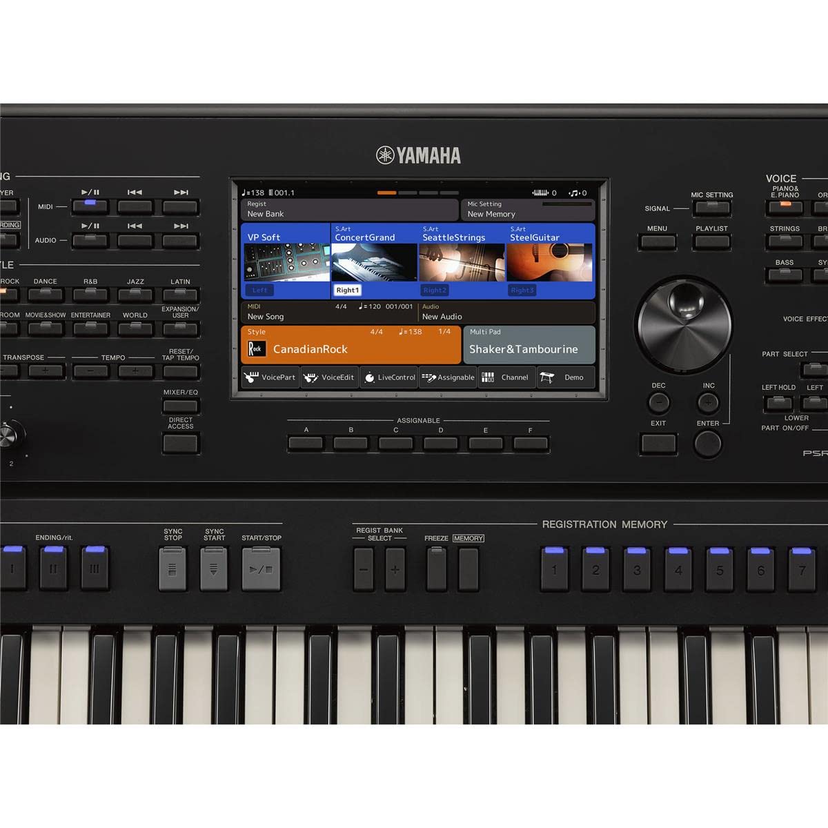 Yamaha PSR-SX700 Portable Keyboard [with AC Adapter] – Langya Tech