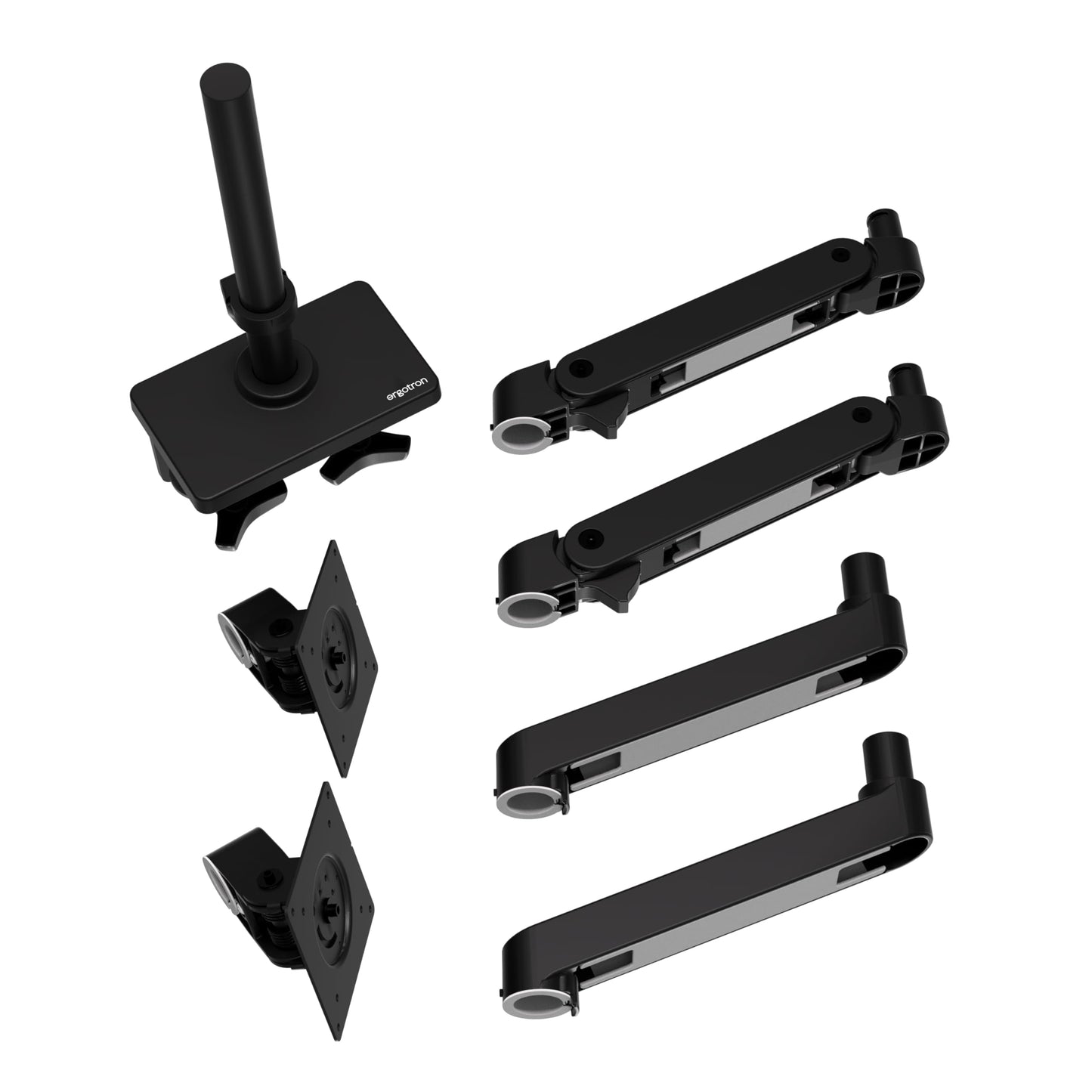 Ergotron LX Pro Dual Stacking Arm - Two Monitor Mount