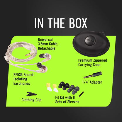 Shure SE535 Professional Sound Isolating Earphones