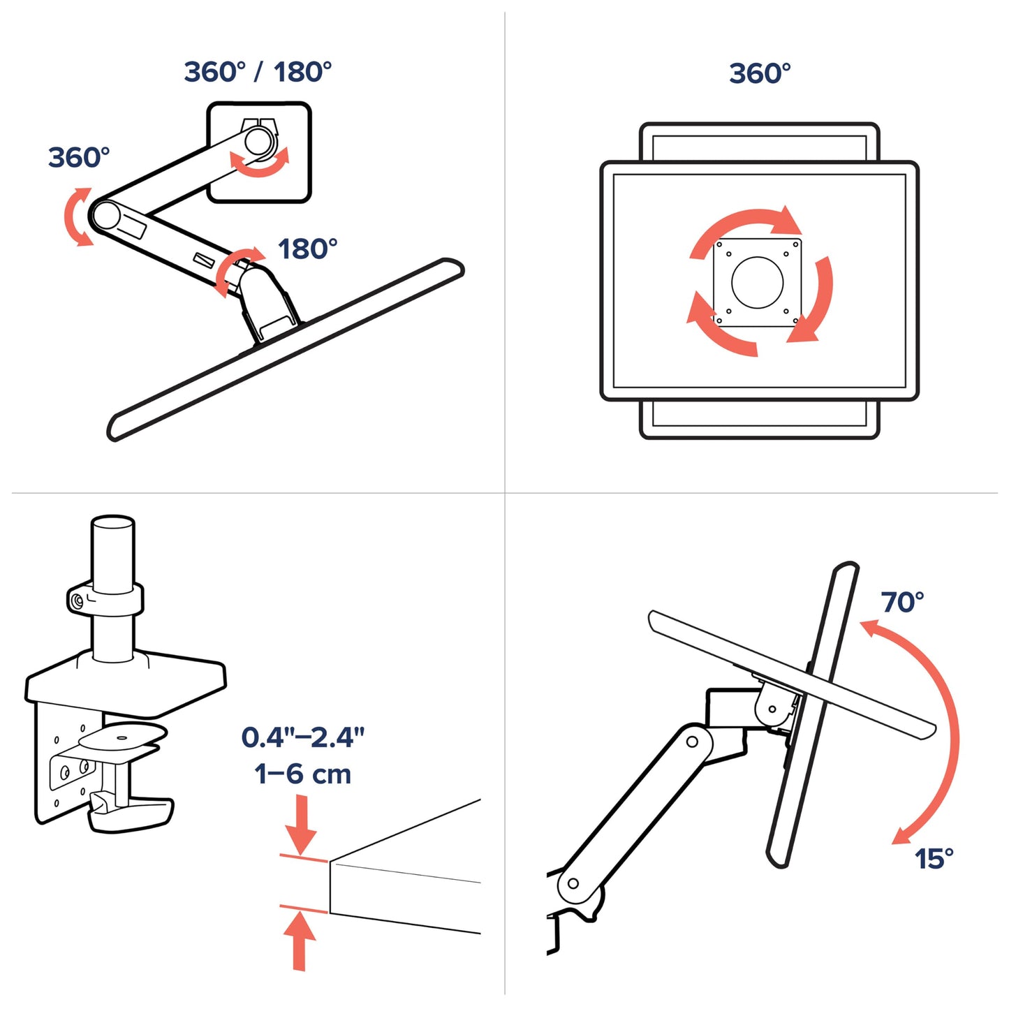 Ergotron LX Pro Desk Monitor Arm