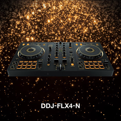Pioneer DJ DDJ-FLX4-N DJ Controller (Gold Edition)