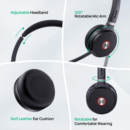 Yealink WH62 Dual UC DECT Wireless Headset