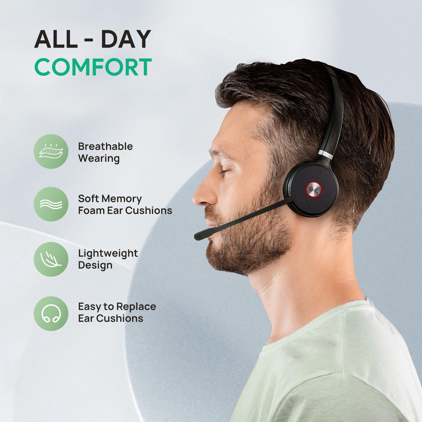 Yealink WH62 Dual UC DECT Wireless Headset