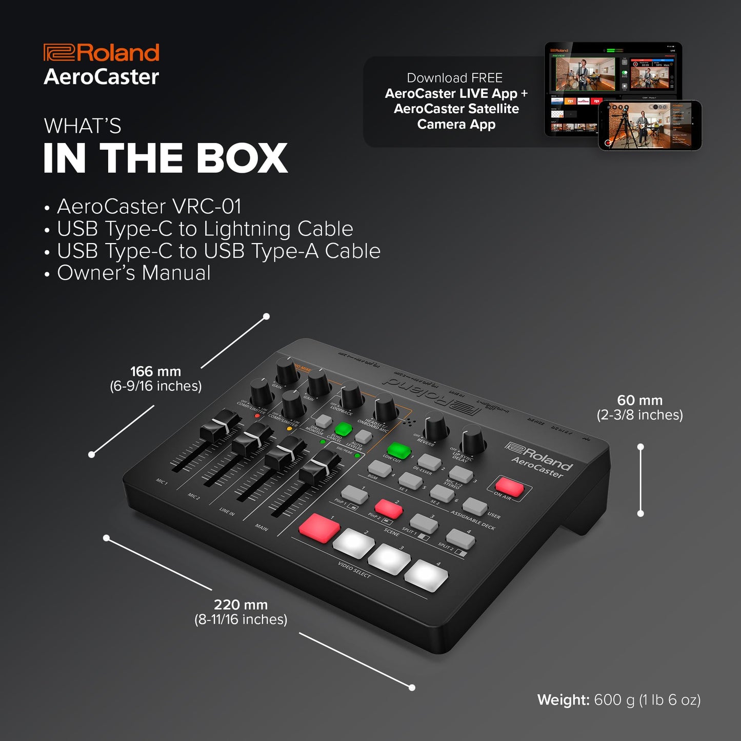 Roland AeroCaster Livestreaming System