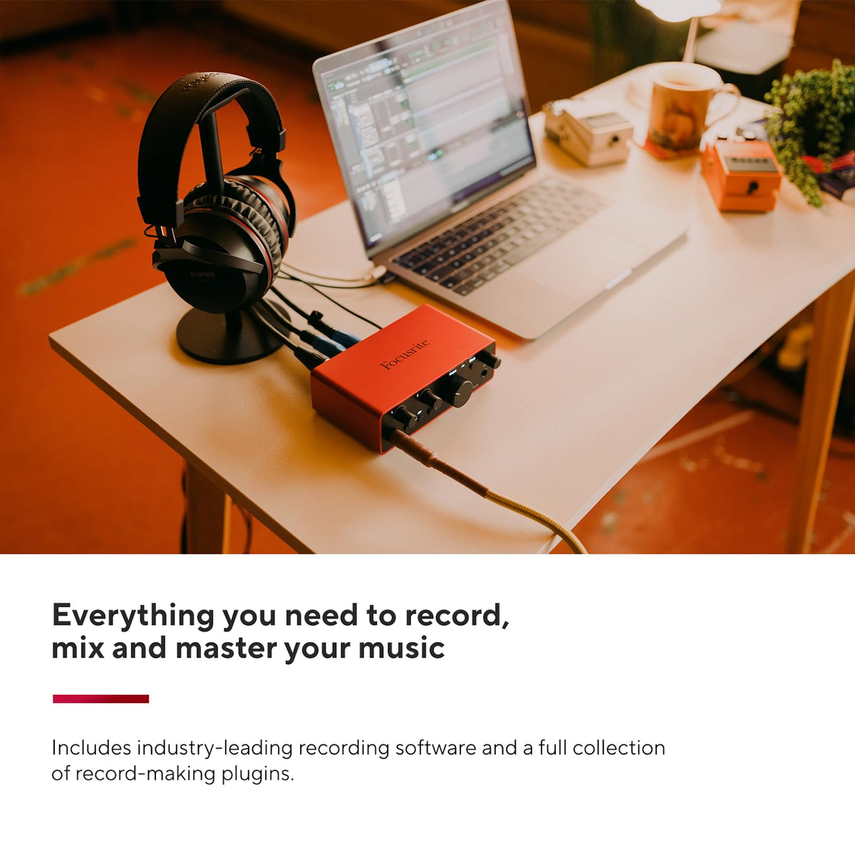 Focusrite Scarlett Solo 4th Gen USB-C Audio Interface