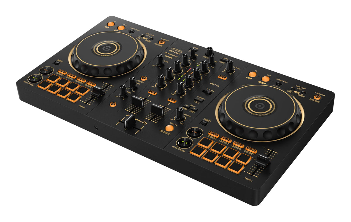 Pioneer DJ DDJ-FLX4-N DJ Controller (Gold Edition)