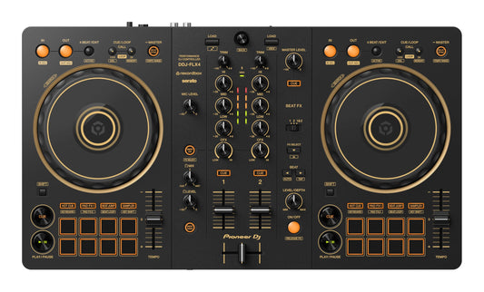 Pioneer DJ DDJ-FLX4-N DJ Controller (Gold Edition)