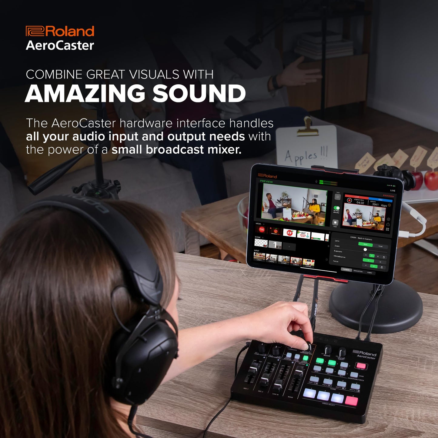Roland AeroCaster Livestreaming System