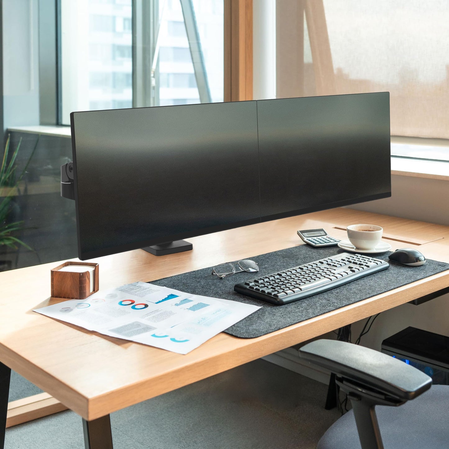 Ergotron LX Pro Dual Side-by-Side Monitor Arm