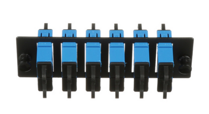 Panduit FAP w/6 SC Dupl Adapters (BU) Zirconia