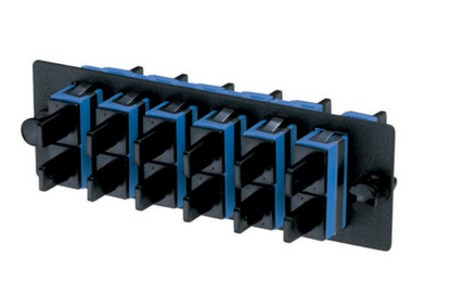 Panduit FAP w/6 SC Dupl Adapters (BU) Zirconia