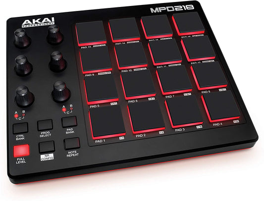 AKAI 專業 MPD218 MIDI 打擊墊控制器