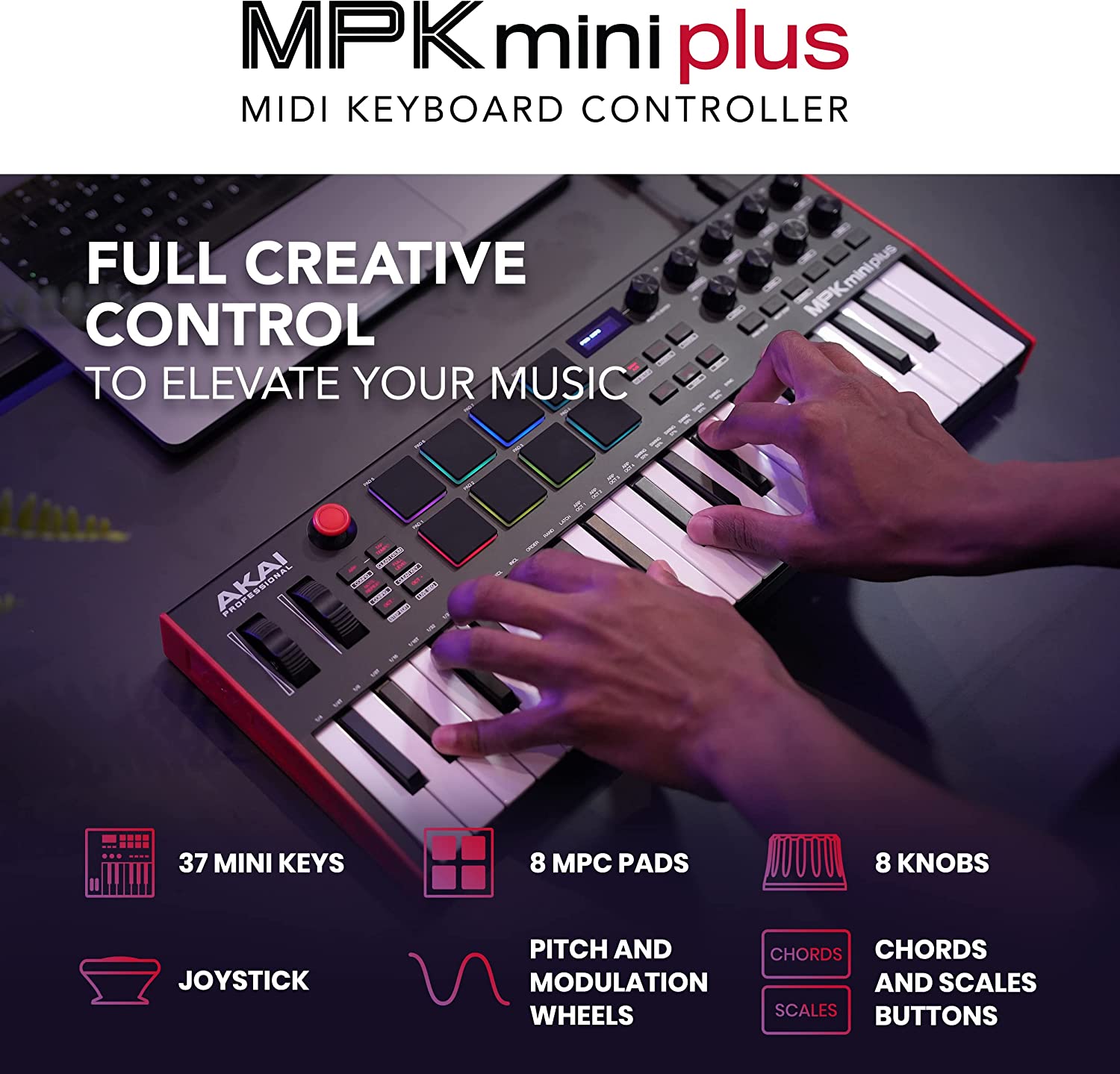 AKAI Professional MPK Mini Plus MIDI Keyboard – Langya Tech