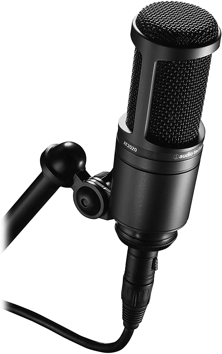 Audio Technica AT2020 Cardioid Condenser XLR Microphone Plus