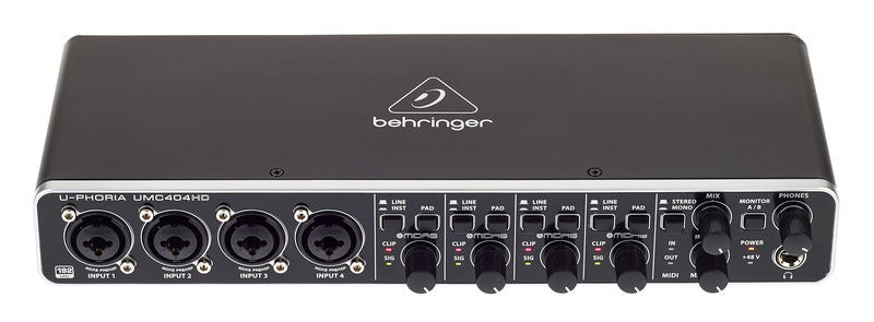Behringer U-Phoria UMC404HD USB Audio/MIDI Interface – Langya Tech