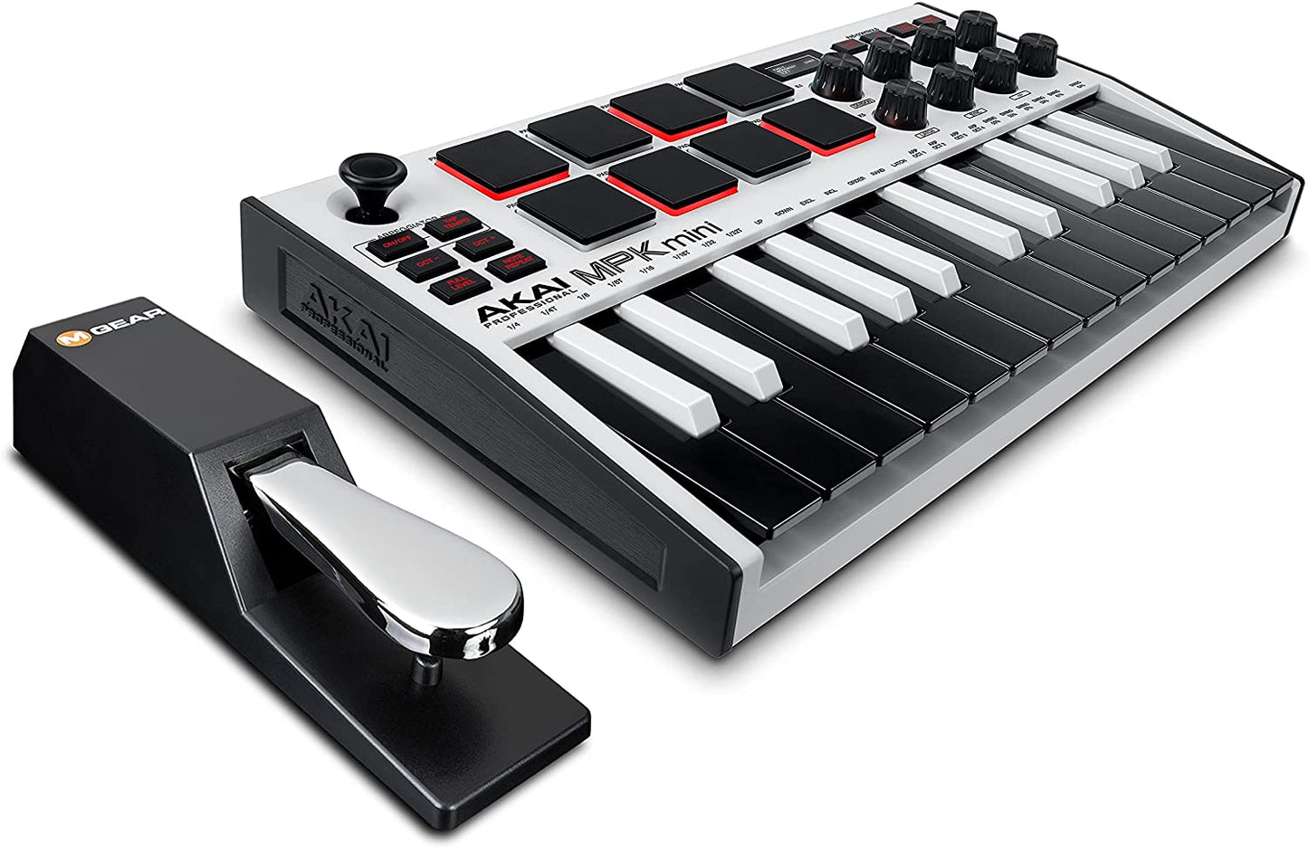 AKAI MPK Mini MK3 MIDI Keyboard Plus M-Audio SP-2 Sustain Pedal Bundle –  Langya Tech