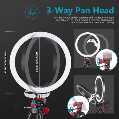 Neewer 10-inch Ring Light with Tripod