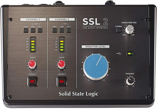Solid State LogicSSL2USBオーディオインターフェイス