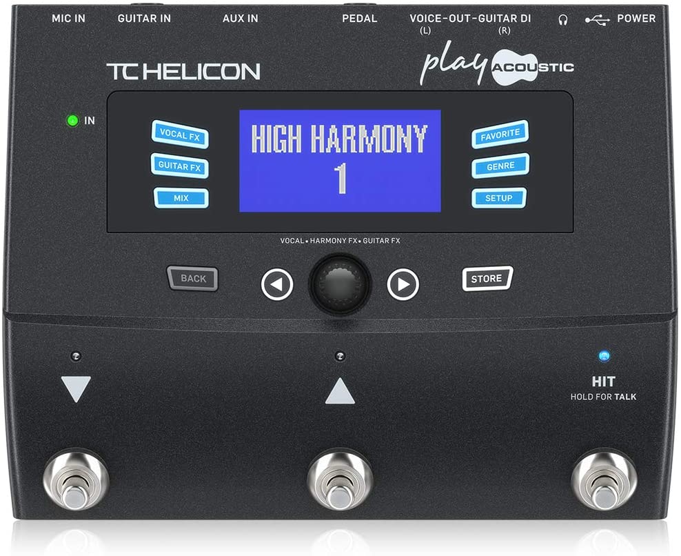 TC-Helicon Play Acoustic Vocal Effects Processor