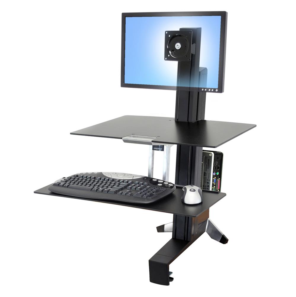 Ergotron WorkFit S Single-Monitor Standing Desk Converter