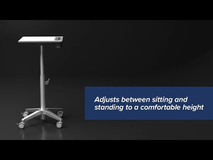Ergotron LearnFit BIFMA-Certified Mobile Sit-Stand Desk