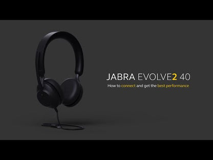 Jabra Evolve2 40 SE Wired Headset